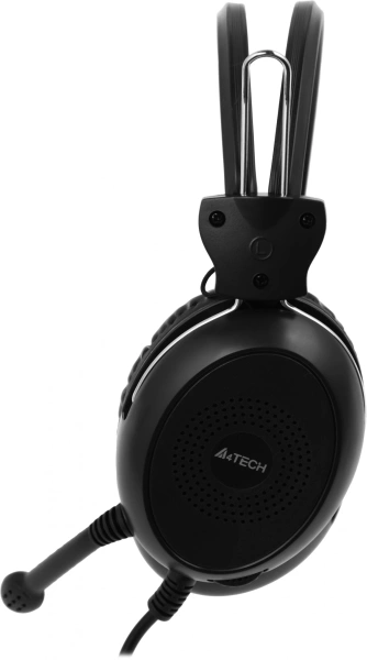 Наушники с микрофоном A4Tech HS-30 черный 2м мониторные оголовье