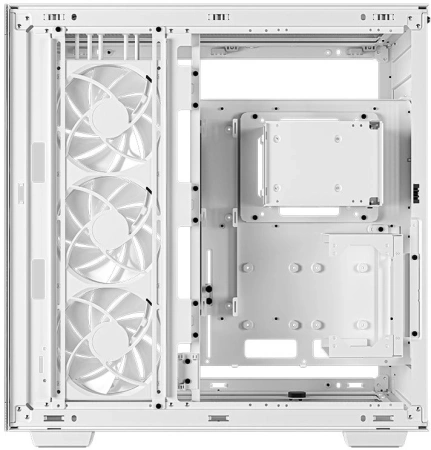 Корпус Deepcool CH780 WH белый без БП ATX 2x120mm 1x140mm 2xUSB3.0 audio bott PSU