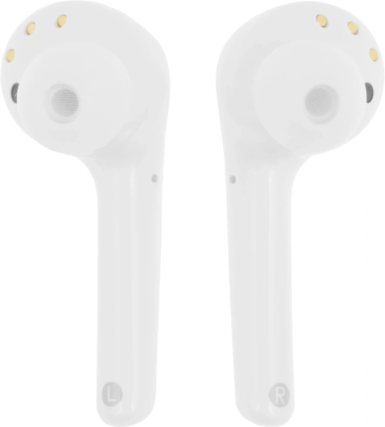 Гарнитура вкладыши Interstep TWS SBH-720 белый беспроводные bluetooth в ушной раковине (70963)