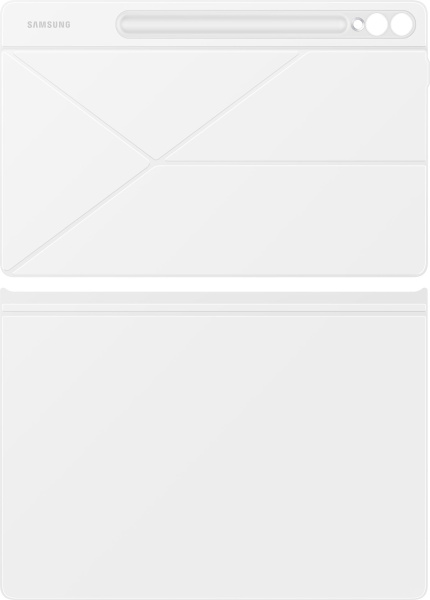 Чехол Samsung для Samsung Galaxy Tab S9+/S9 FE+/S10+ Smart Book Cover поликарбонат/полиуретан белый (EF-BX810PWEGRU)