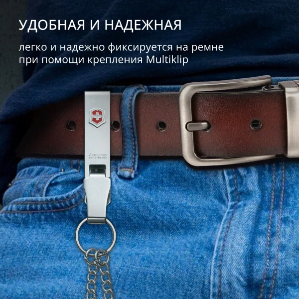 Подвеска для ремня Victorinox (4.1860) серебристый