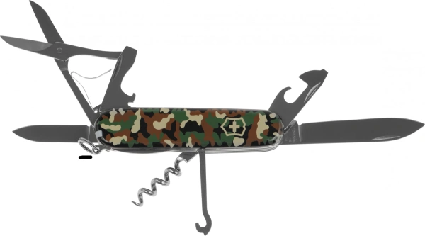 Нож перочинный Victorinox Climber (1.3703.94) 91мм 14функц. камуфляж карт.коробка