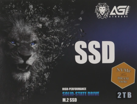 Накопитель SSD AGi PCIe 3.0 x4 2TB AGI2T0GIMAI218 M.2 2280