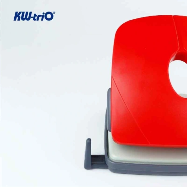 Дырокол Kw-Trio Vortex Medium 96P0 макс.:25лист. металл/пластик разные варианты цветов отв.:2 с линейкой