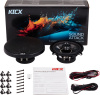 Колонки автомобильные Kicx SA 134 80Вт 90дБ 4Ом 13см (5дюйм) (ком.:2кол.) коаксиальные четырехполосные