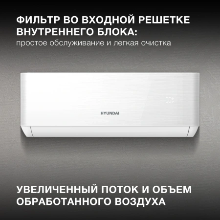 Сплит-система Hyundai HAC-07/T-PRO белый