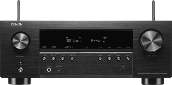 Ресивер AV Denon AVR-S970H 7.2 черный