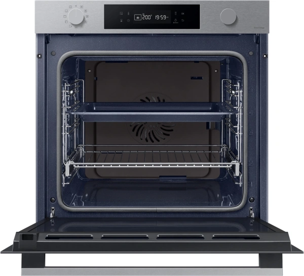 Духовой шкаф Электрический Samsung NV7B4125ZAS/WT серебристый/черный