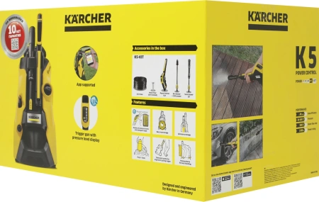 Минимойка Karcher K 5 Power Control *EU 2100Вт (1.324-550.0)