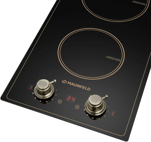 Индукционная варочная поверхность Maunfeld CVI292MBKBR черный