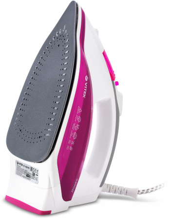 Утюг Vitek 1262-VT-02 2400Вт фиолетовый/белый