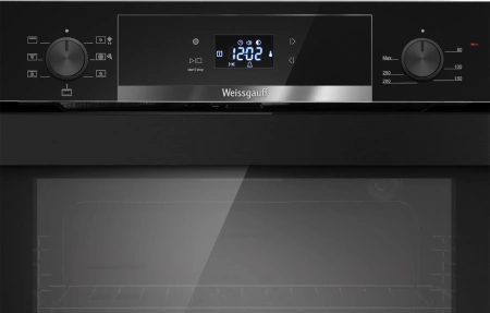 Духовой шкаф Электрический Weissgauff EOV 776 PDB черный