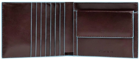 Кошелек мужской Piquadro Blue Square PU1239B2R/MO коричневый натур.кожа