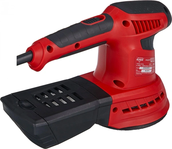 Эксцентриковая шлифовальная машина Elitech МШЭ 0412Э 400Вт