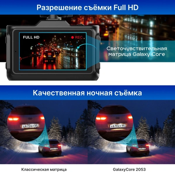 Видеорегистратор с радар-детектором TrendVision Combo F10 GPS ГЛОНАСС