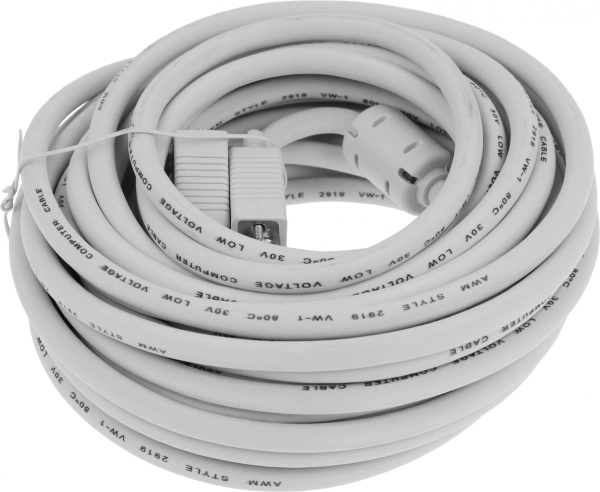 Кабель Ningbo CAB016S-10m CAB016S-10M-BR VGA (m) VGA (m) 10м феррит.кольца блистер