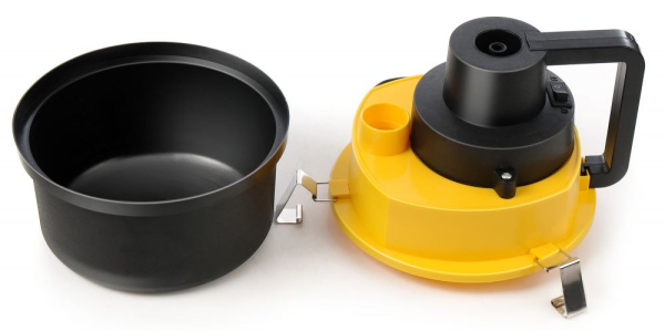 Пылесос Автомобильный Starwind CV-120 черный/желтый 93Вт