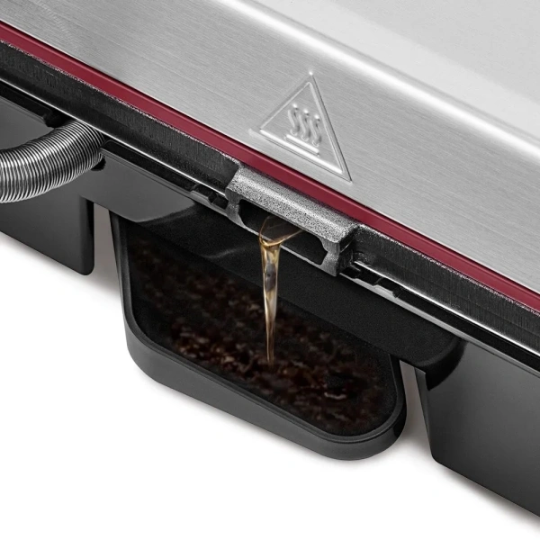 Электрогриль Kitfort КТ-3631 2200Вт серебристый