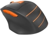 Мышь A4Tech Fstyler FG30 серый/оранжевый оптическая (2000dpi) беспроводная USB (6but)
