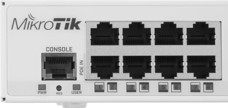 Коммутатор MikroTik CRS326-24G-2S+IN 24G 2SFP+ управляемый
