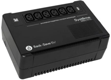 Источник бесперебойного питания Systeme Electriс BV BVSE600I 360Вт 600ВА черный