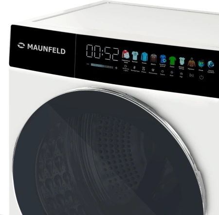 Стиральная машина Maunfeld MFWD14116WH05 класс: B загр.фронтальная макс.:11кг (с сушкой) белый инвертер