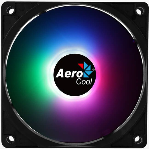 Вентилятор Aerocool Frost 12 120x120mm 3-pin 4-pin (Molex)24dB 160gr LED Ret