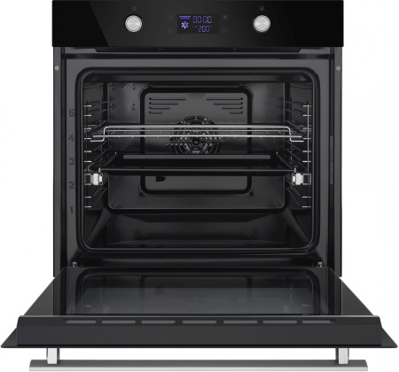 Духовой шкаф Электрический Maunfeld AEOH.749B черный/нержавеющая сталь