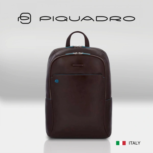 Рюкзак унисекс Piquadro Blue Square CA4762B2/MO коричневый кожа
