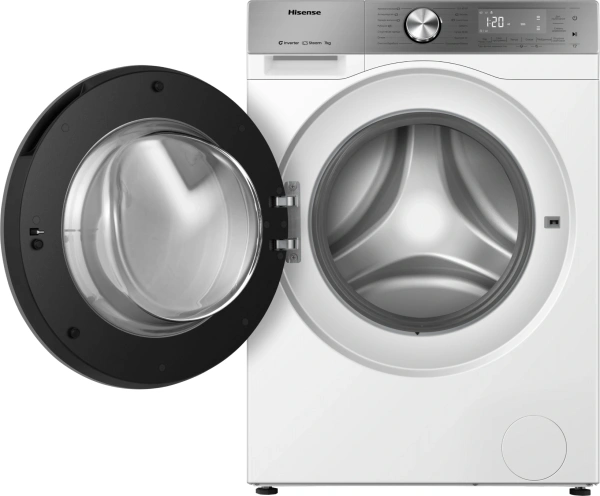 Стиральная машина Hisense WF5S7041BW3 класс: A загр.фронтальная макс.:7кг белый инвертер