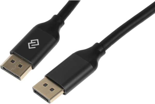 Кабель аудио-видео Digma DisplayPort (m)/DisplayPort (m) 2м. черный (D-DP-V1.4-2M)