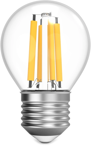 Лампа филам. Gauss Filament 13Вт цок.:E27 шар 220B св.свеч.бел.теп. (упак.:10шт) (105802113)