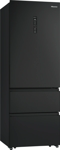 Холодильник Hisense RT641N4AF1 2-хкамерн. черный инвертер
