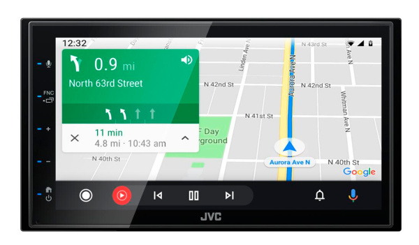 Автомагнитола JVC KW-M560BT 2DIN 4x50Вт v4.2 6.8" RDS