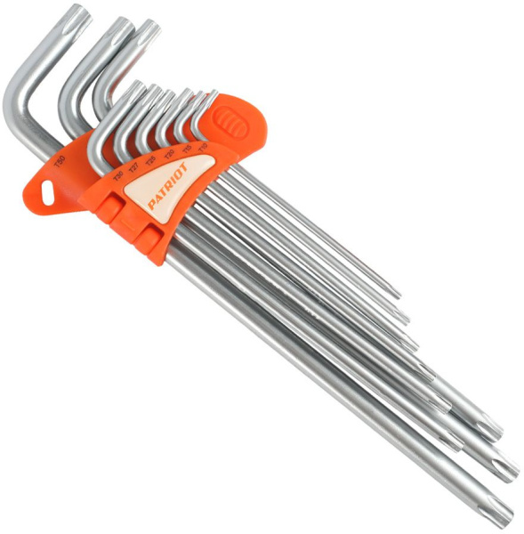 Набор ключей Patriot SKТ-9EL Torx 9 предметов