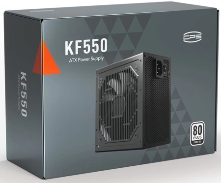Блок питания PcCooler ATX 550W P3-F550-W1H 80 PLUS WHITE (20+4pin) APFC 120mm fan 6xSATA Cab Manag RTL