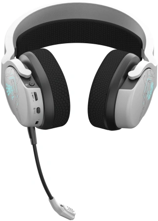 Наушники с микрофоном A4Tech Bloody GR370 белый мониторные BT/Radio/3.5mm (GR370)