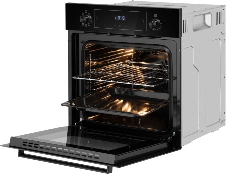 Духовой шкаф Электрический Weissgauff EOM 691 PDBS черный