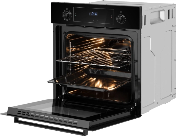 Духовой шкаф Электрический Weissgauff EOM 691 PDBS черный