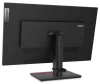 Монитор Lenovo 27" ThinkVision T27q-20 черный IPS 4ms 16:9 HDMI полуматовая HAS Piv 1000:1 350cd 178гр/178гр 2560x1440 60Hz DP 2K USB 7.44кг