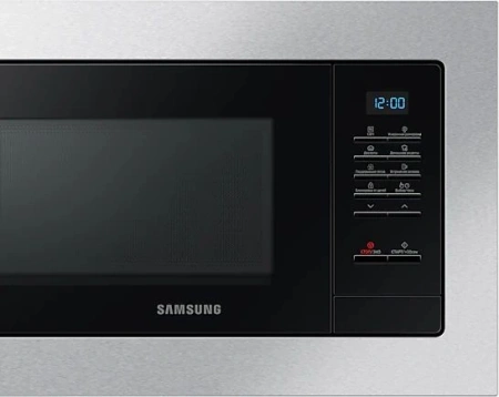 Микроволновая печь Samsung MS20A7013AT/BW 20л. 850Вт нержавеющая сталь/черный (встраиваемая)