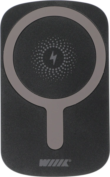 Держатель Wiiix CW-83V-B магнитный беспров.з/у. черный для смартфонов