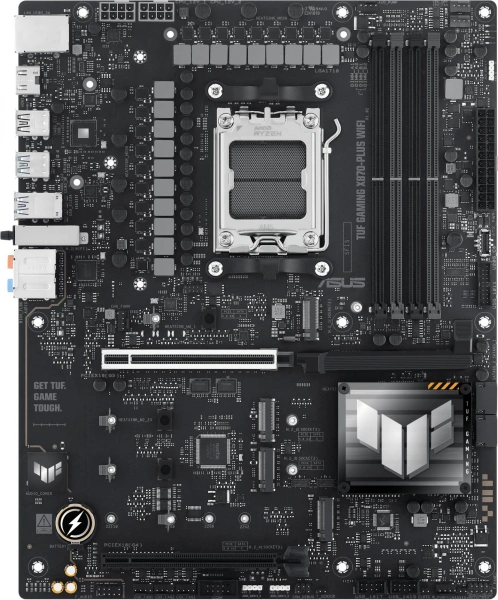 Материнская плата Asus TUF GAMING X870-PLUS WIFI SocketAM5 AMD X870 4xDDR5 ATX AC`97 8ch(7.1) 2.5Gg RAID+HDMI