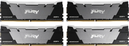 Память DDR4 4x16GB 3600MHz Kingston KF436C16RB12AK4/64 Fury Renegade RGB RTL Gaming PC4-28800 CL16 D