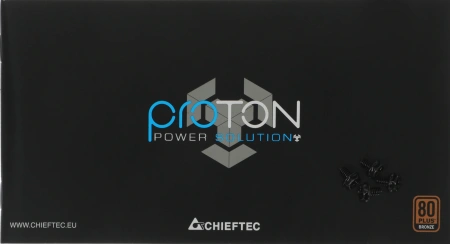 Блок питания Chieftec ATX 850W Proton BDF-850C 80+ bronze (24+4+4pin) APFC 140mm fan 9xSATA Cab Manag RTL