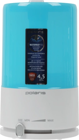 Увлажнитель воздуха Polaris PUH 7605 TF 25Вт (ультразвуковой) белый/голубой