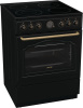 Плита Электрическая Gorenje GECS6B71CLB черный стеклокерамика (без крышки)