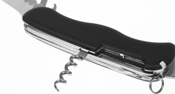 Нож перочинный Victorinox Forester (0.8363.3) 111мм 12функц. черный карт.коробка