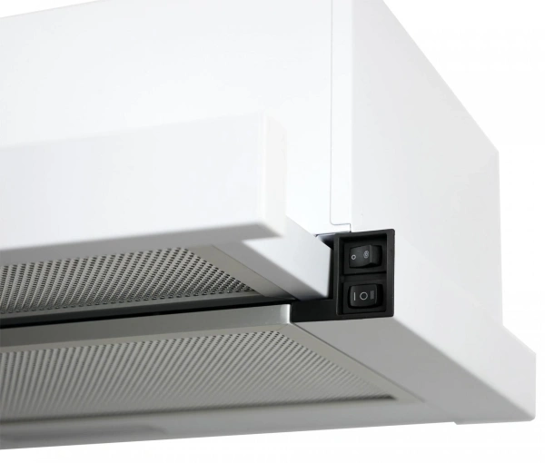 Вытяжка встраиваемая Lex HIDE 500 белый управление: кнопочное (1 мотор)