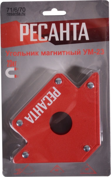 Магнитный угольник Ресанта УМ-23 545гр (71/6/70)